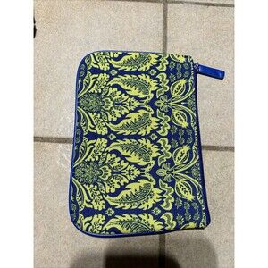 AirFrance Travel Toiletry Case Empty Makeup Bag Zipper Pouch 5.5”x8” Air France